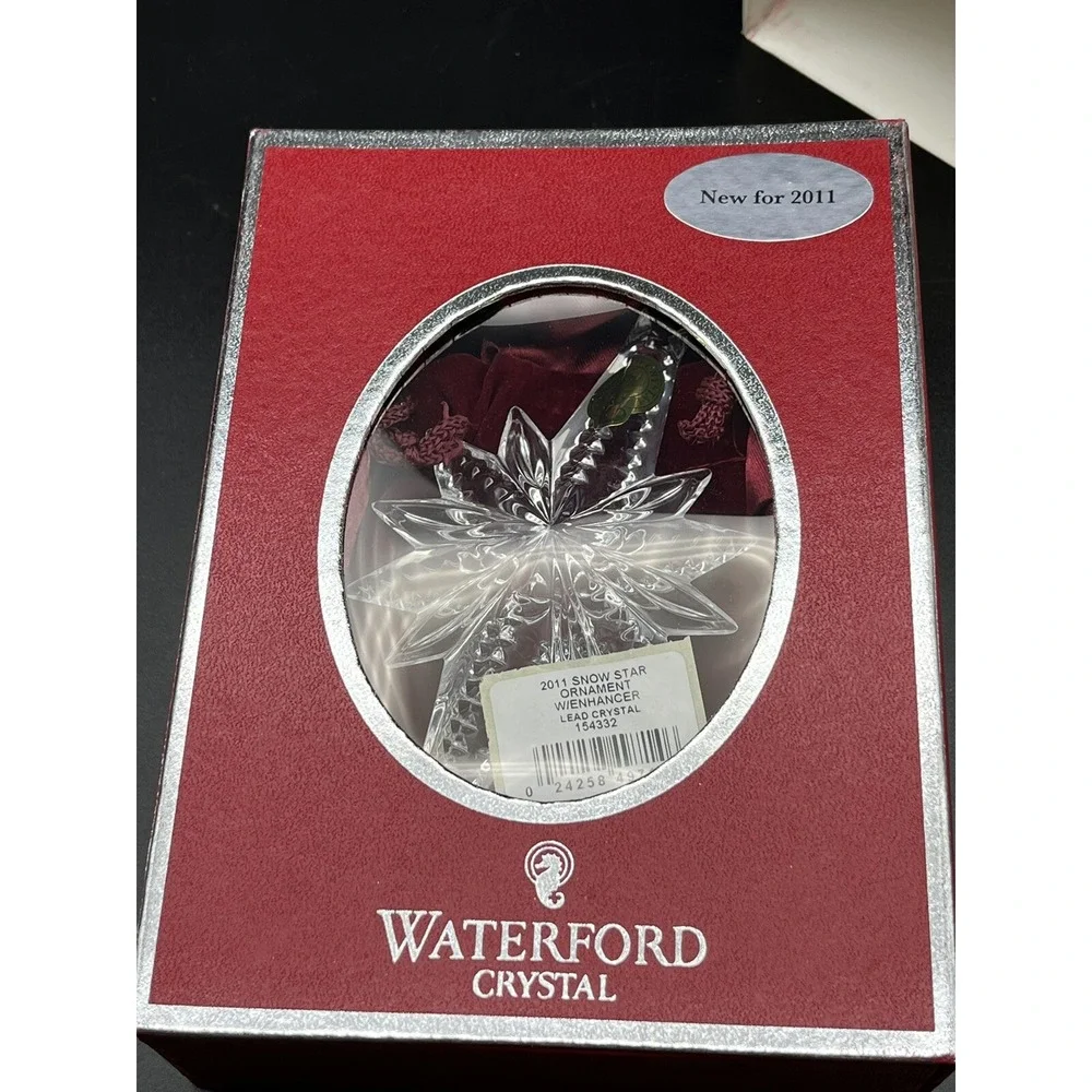 Waterford crystal snow